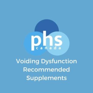 Voiding Dysfunction Recommended Supplements