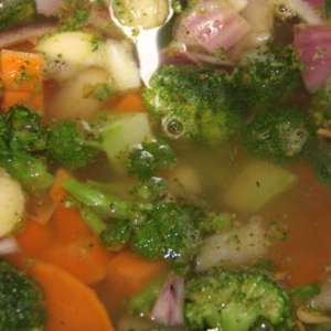 sweet potato and broccoli soup